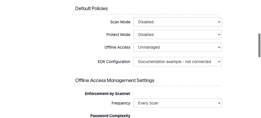 Assign an EDR configuration to the Microsoft Entra source