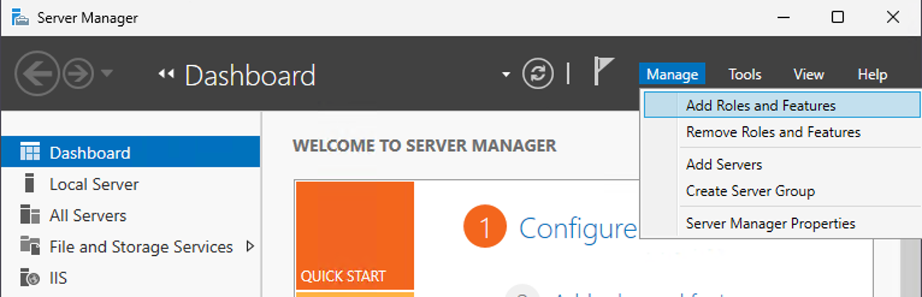 Server Manager
