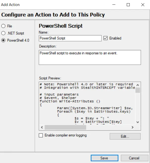 addactionwindowforpowershell
