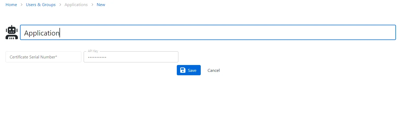 addapplication