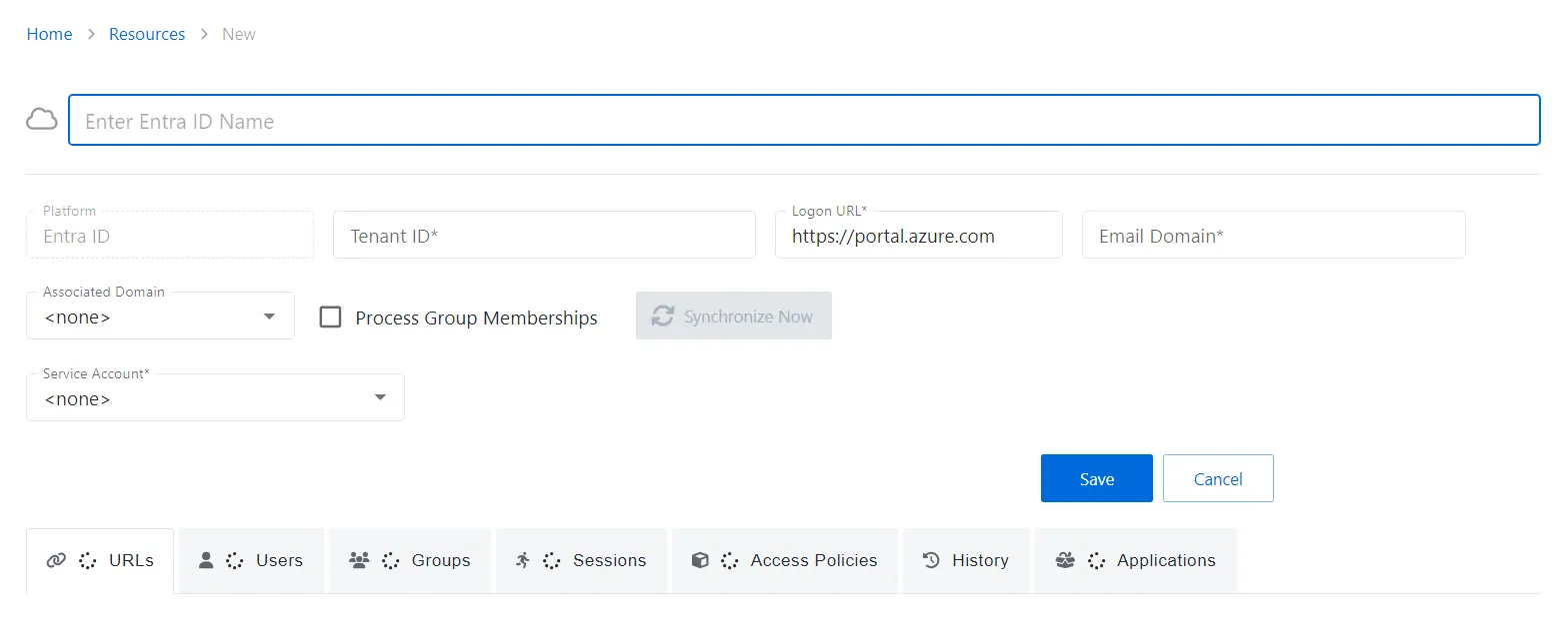 Add Azure AD Tenant
