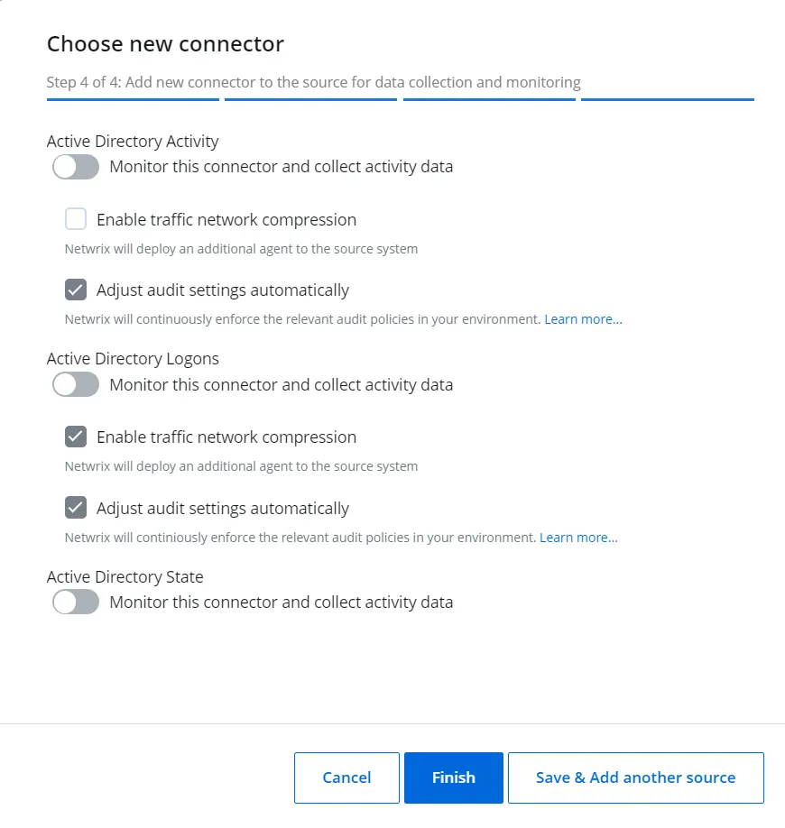 addorganizationssourcesandconnectors