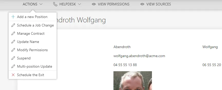 All workflow in resource view*