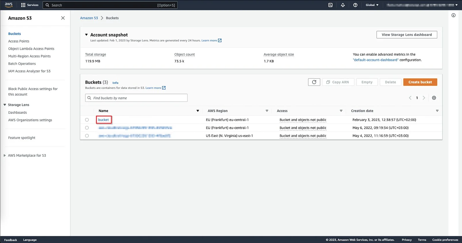 Adding the Netwrix Endpoint Protector Server IP to the S3 Bucket whitelist