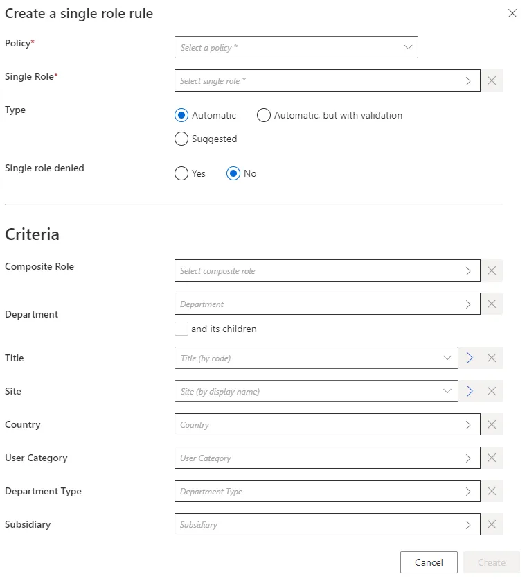 Create an Assignment Rule