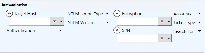Authentication Filters
