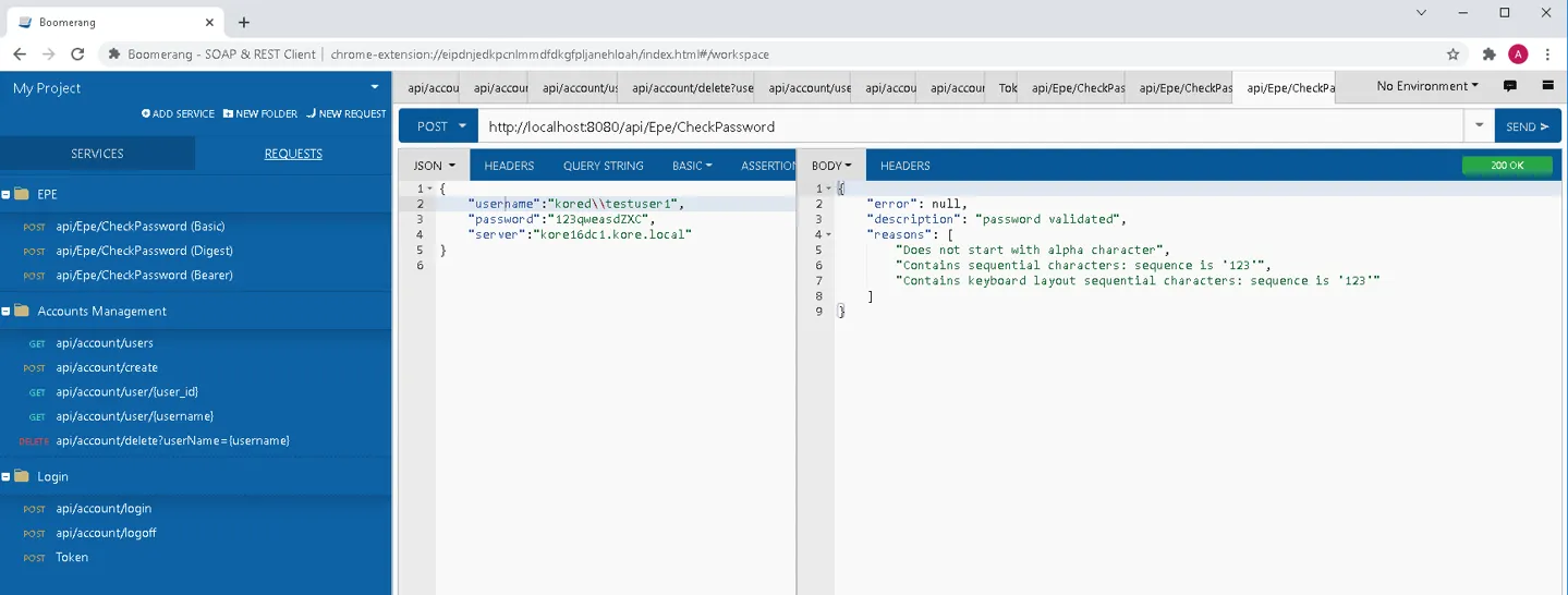 POST api/Epe/CheckPassword (Basic)