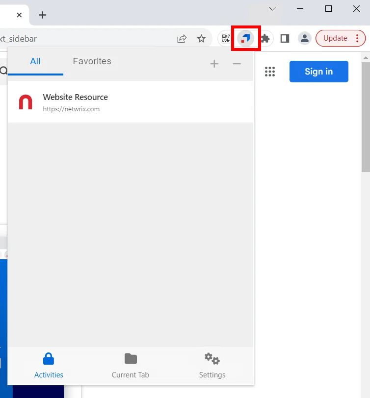 browserextensioninterface