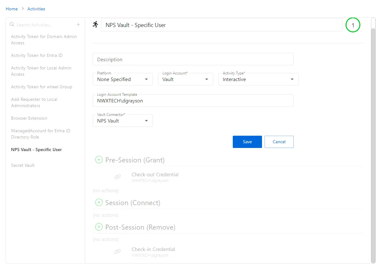 BYOV create an Activity