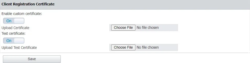 Register and then verify the Endpoint Protector Client certiﬁcate signature