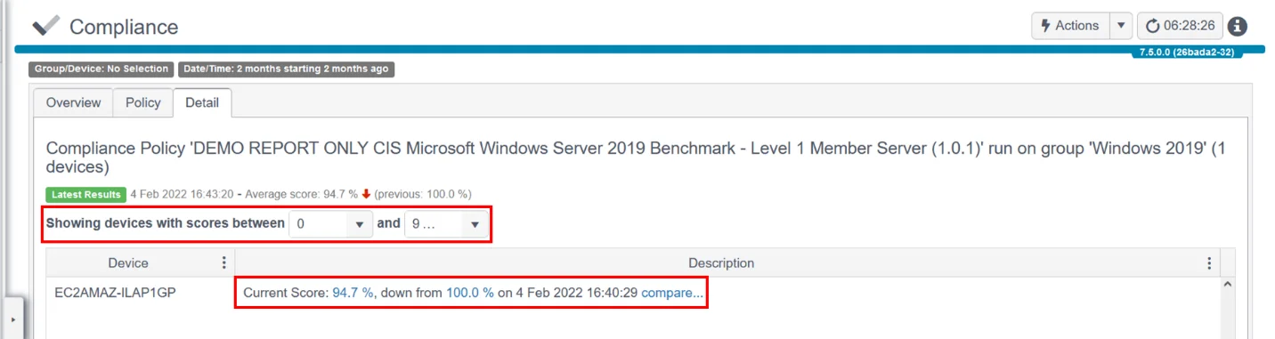 ComplianceDetailsTab