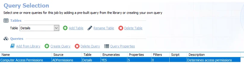 Query for the AD_ComputerRights Job