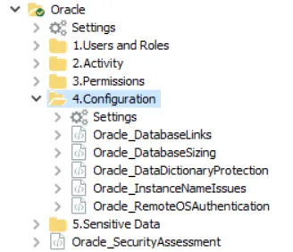 Configuration Job Group - Oracle