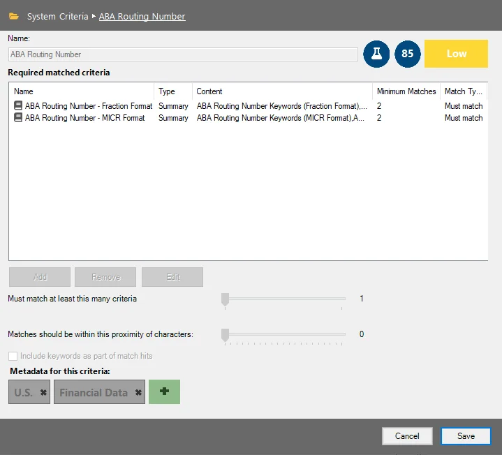Configuration Pane