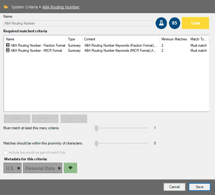 Configuration Pane