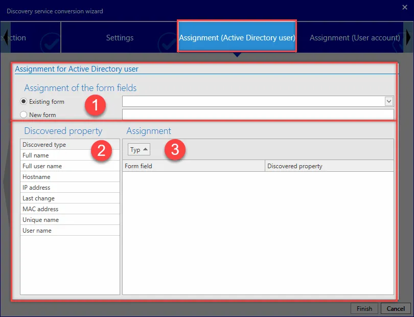 Assignment (Active Directory user)