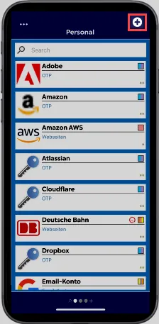 create new password