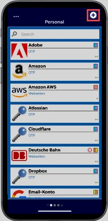 create new password