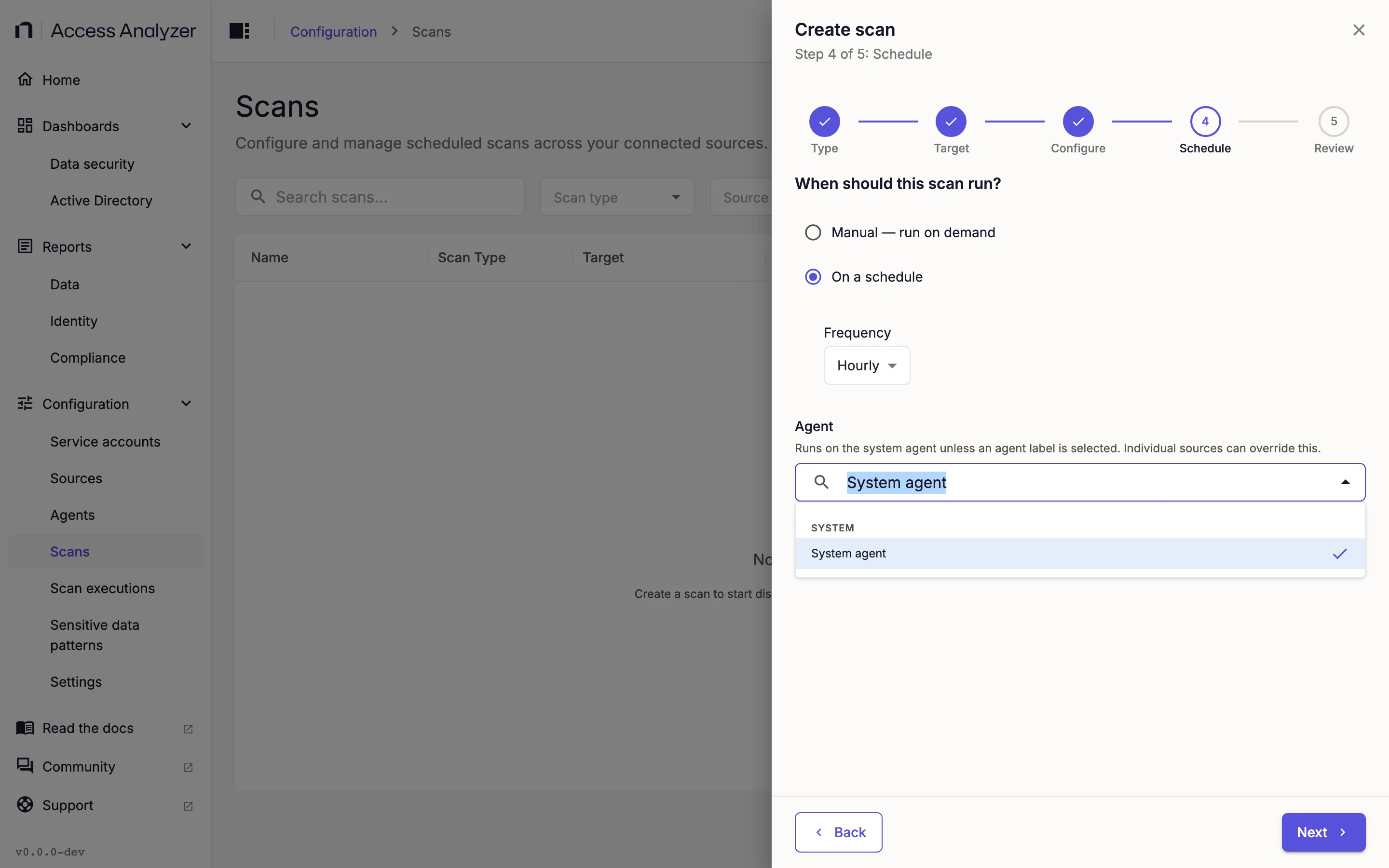 Agent location options