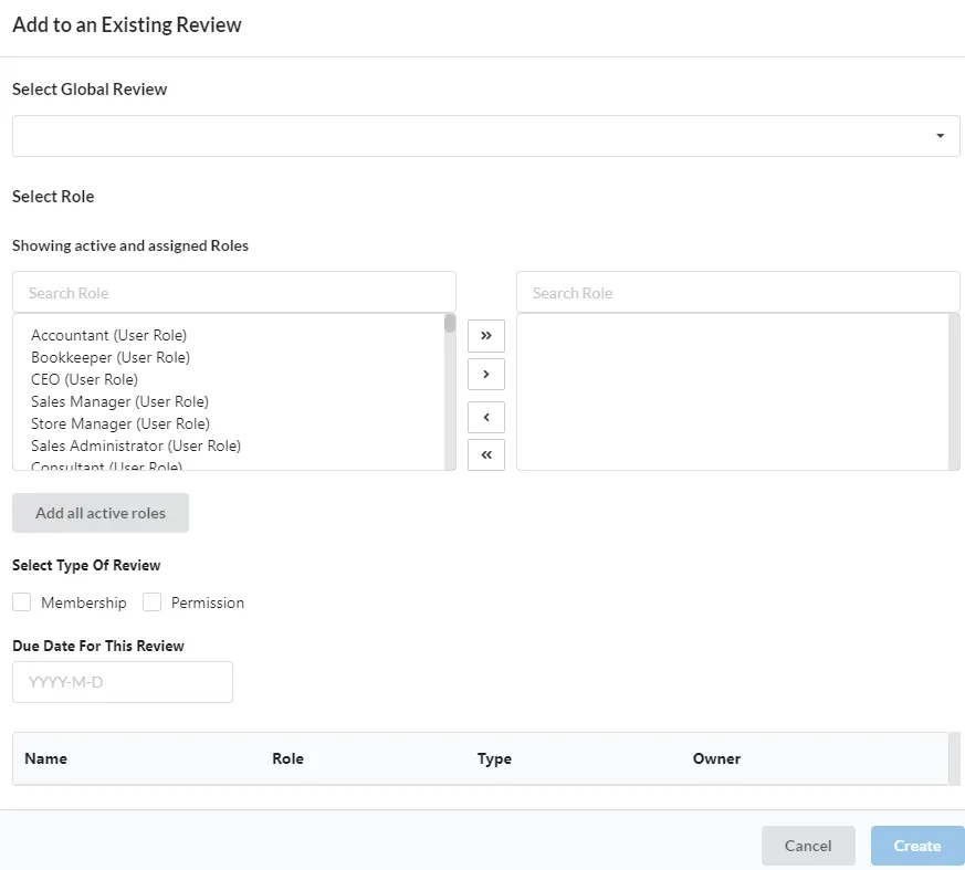Create a review