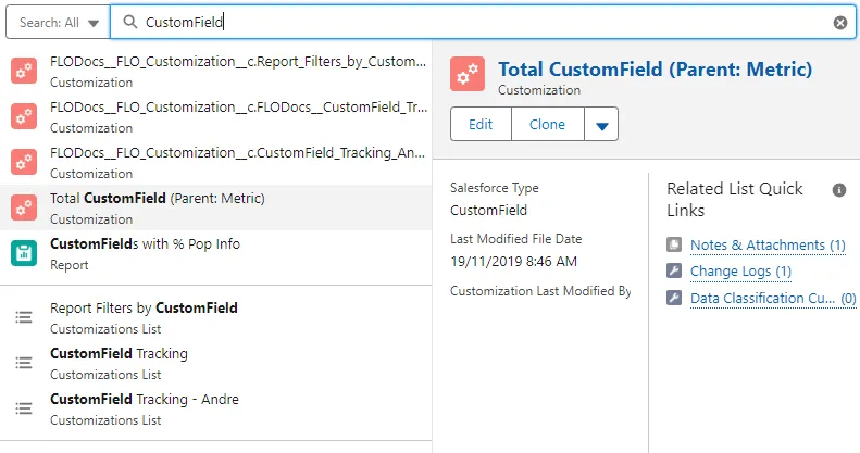 Open CustomField Tracking