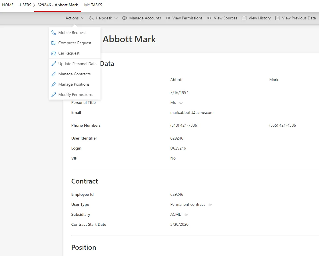 Workflow - Modify Permissions