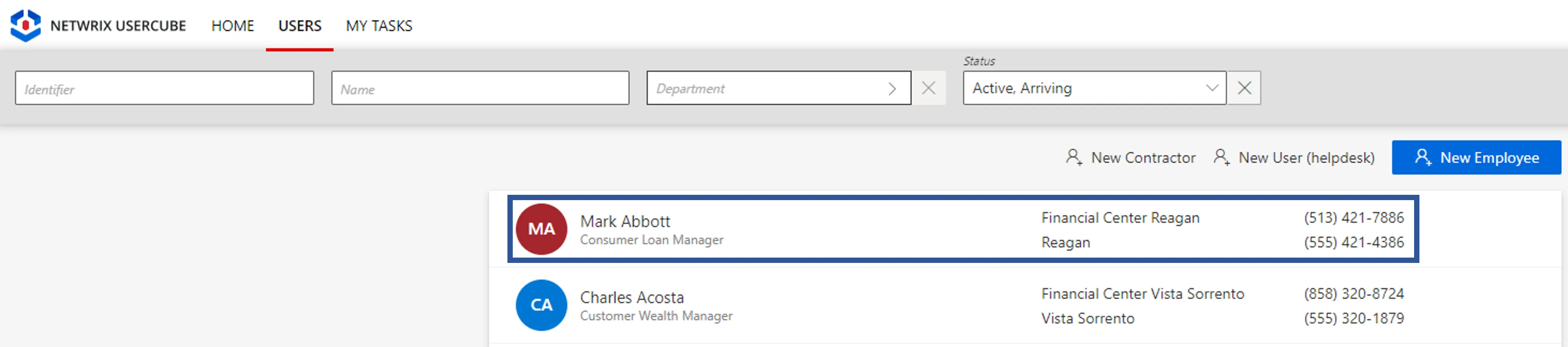 Workflow - User