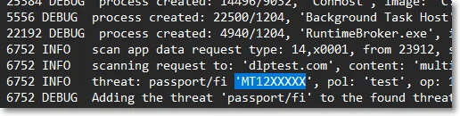Data Obfuscation Example