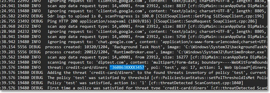 Data Obfuscation Example