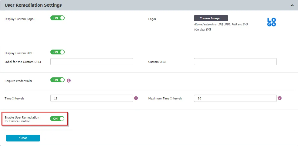 Enabling User Remediation