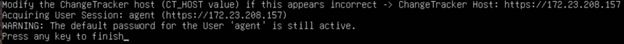 Default password in use on Linux