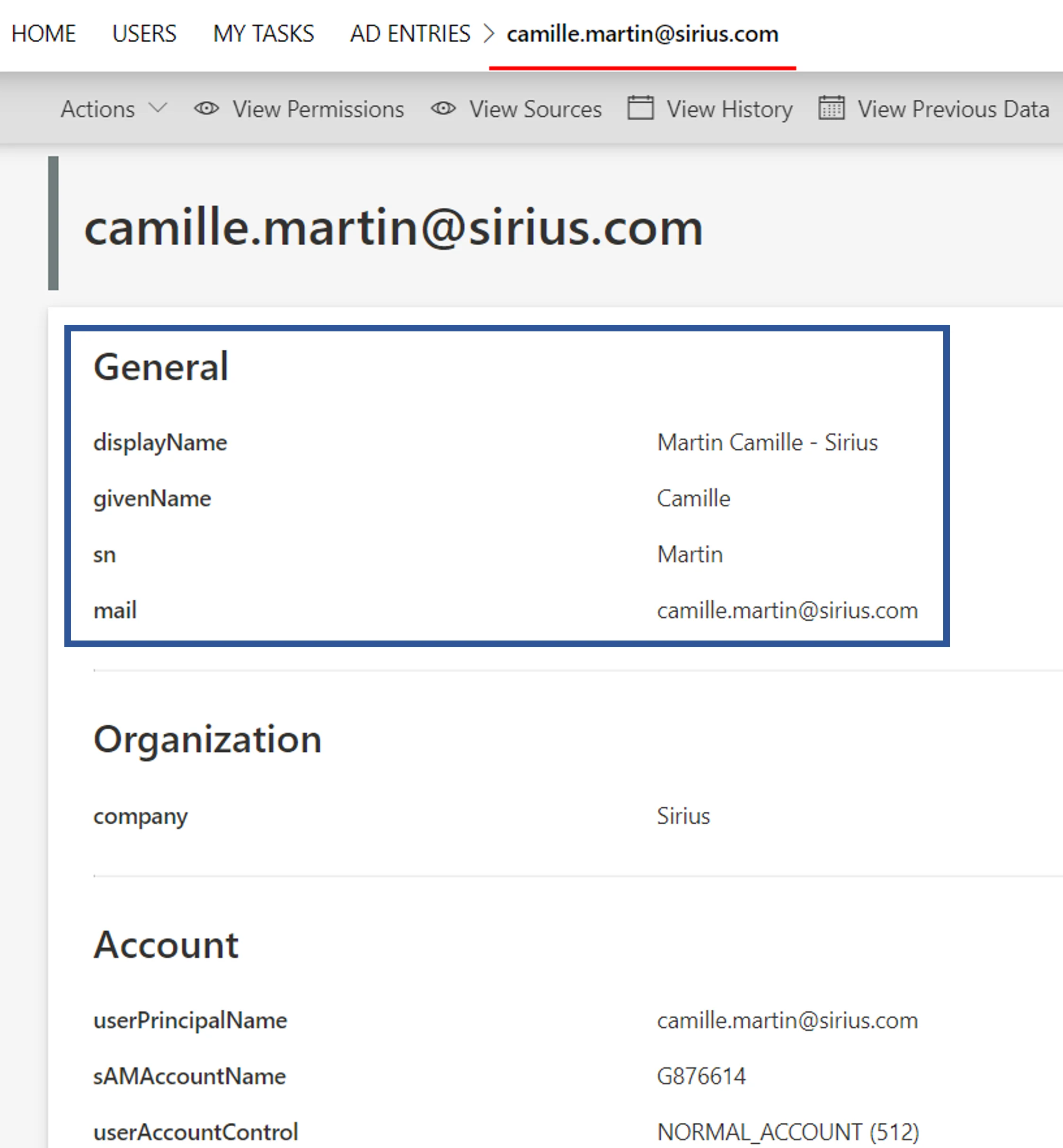 Display Property Group - Example