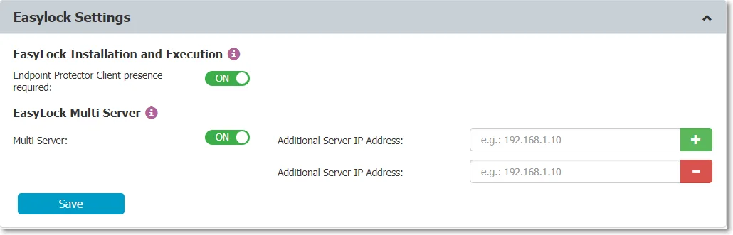 Allow EasyLock to be installed