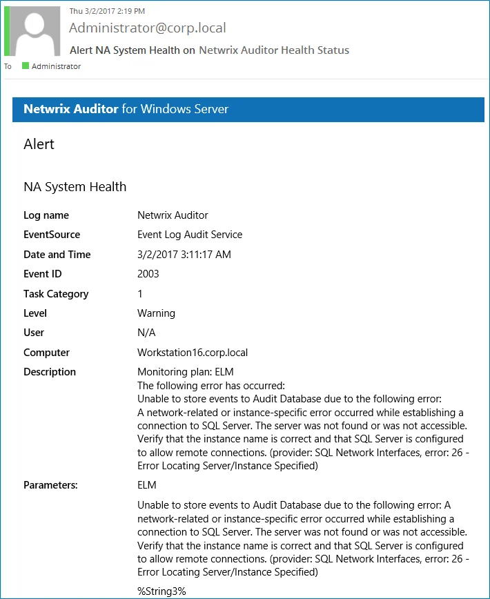 emailhealthstatusevent