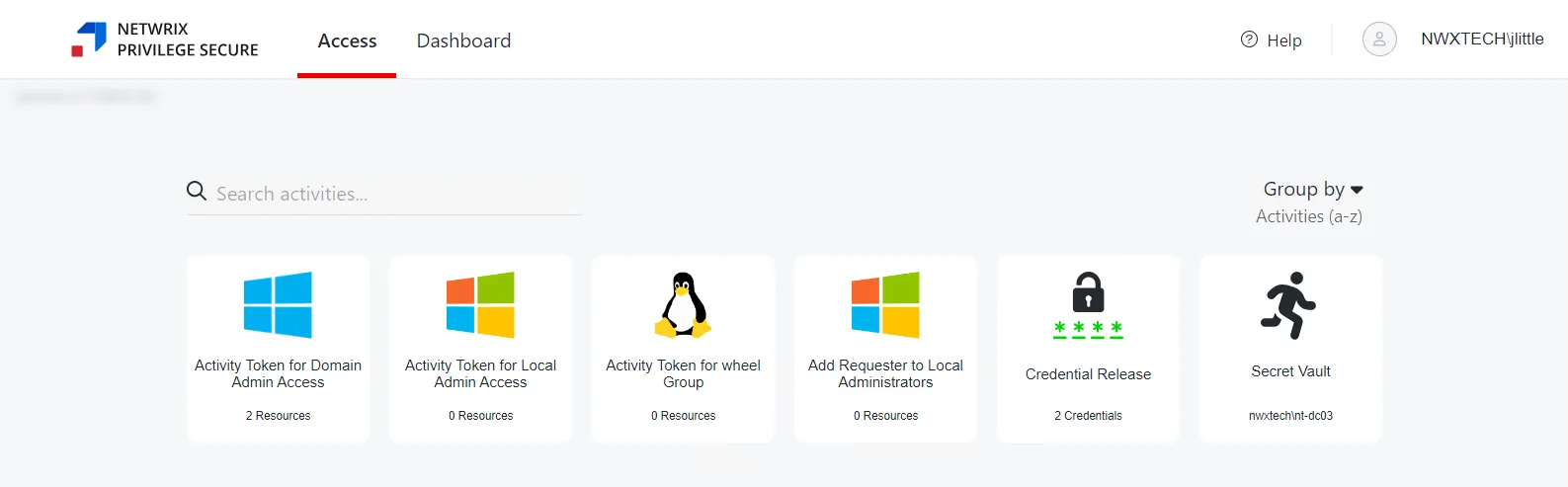 End User Dashboard