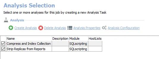 Analysis Tasks for the PF_EntitlementScans Job
