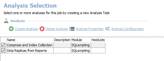 Analysis Tasks for the PF_EntitlementScans Job