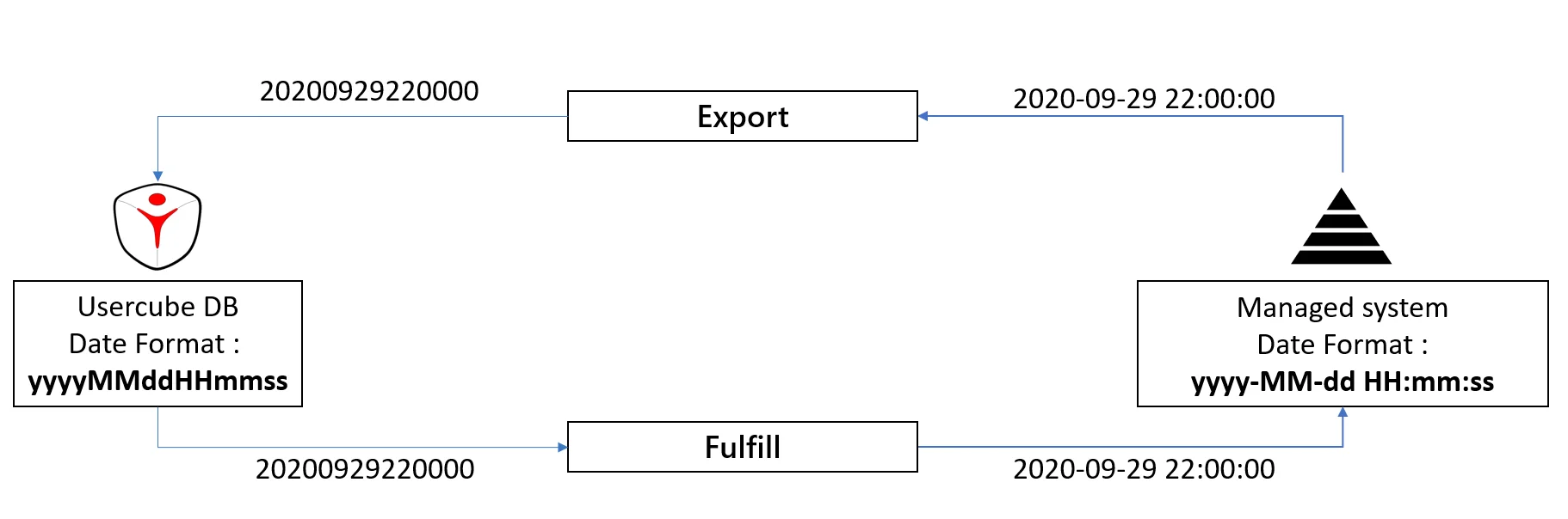 Export and Fulfill Data transformation