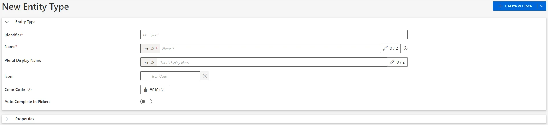 Create the Entity Type | Netwrix Product Documentation