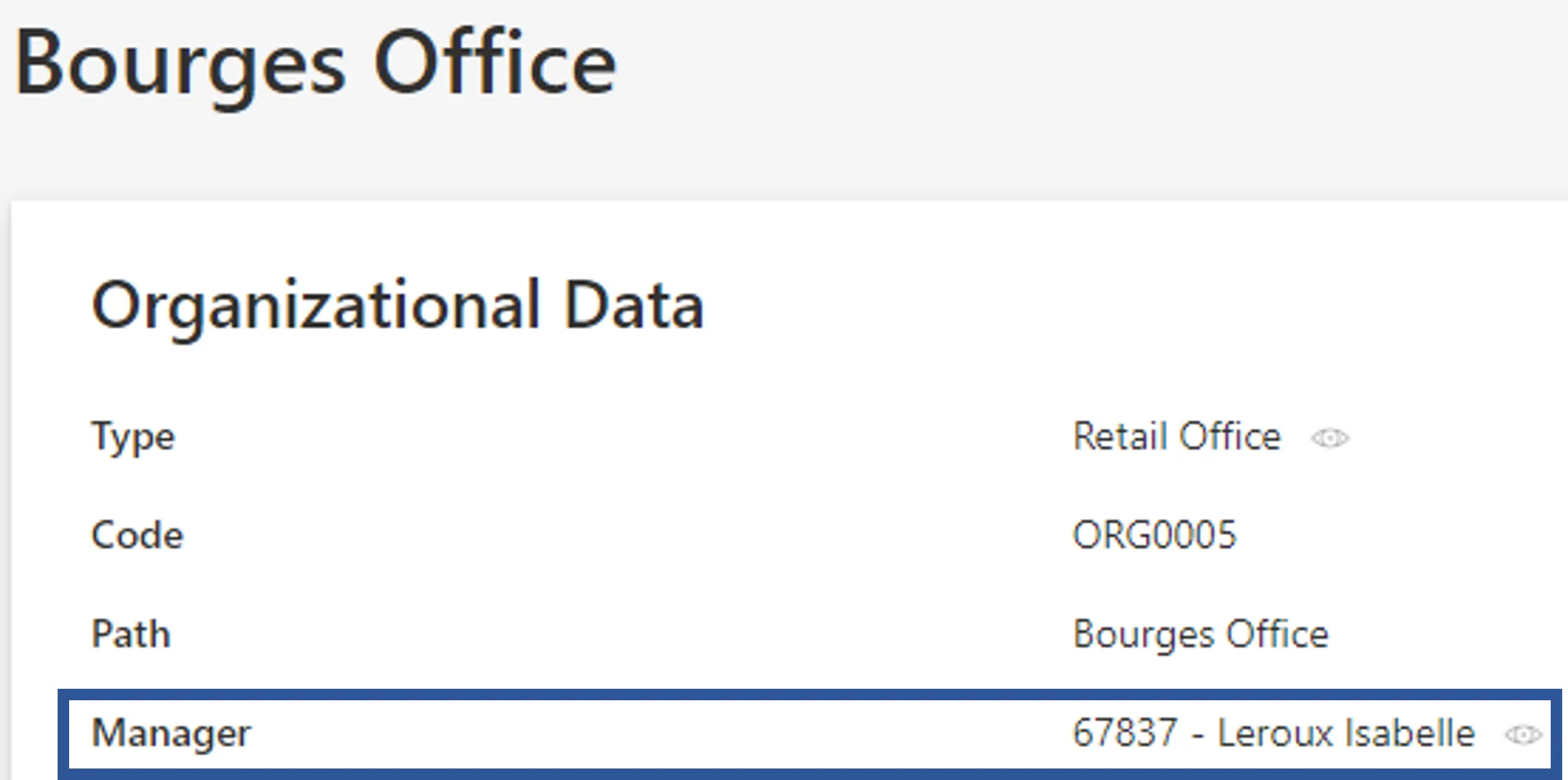 Navigation Property - Manager