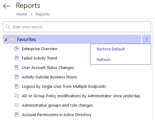 favoritesrestorerefresh