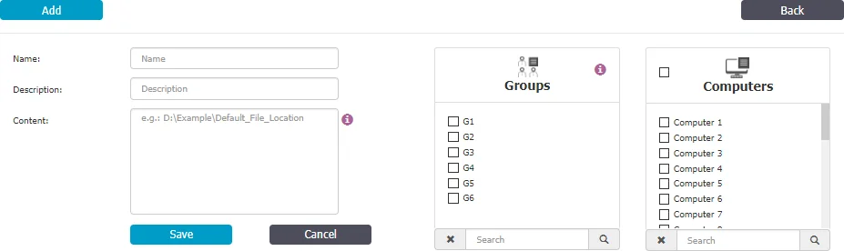File Location New Denylist