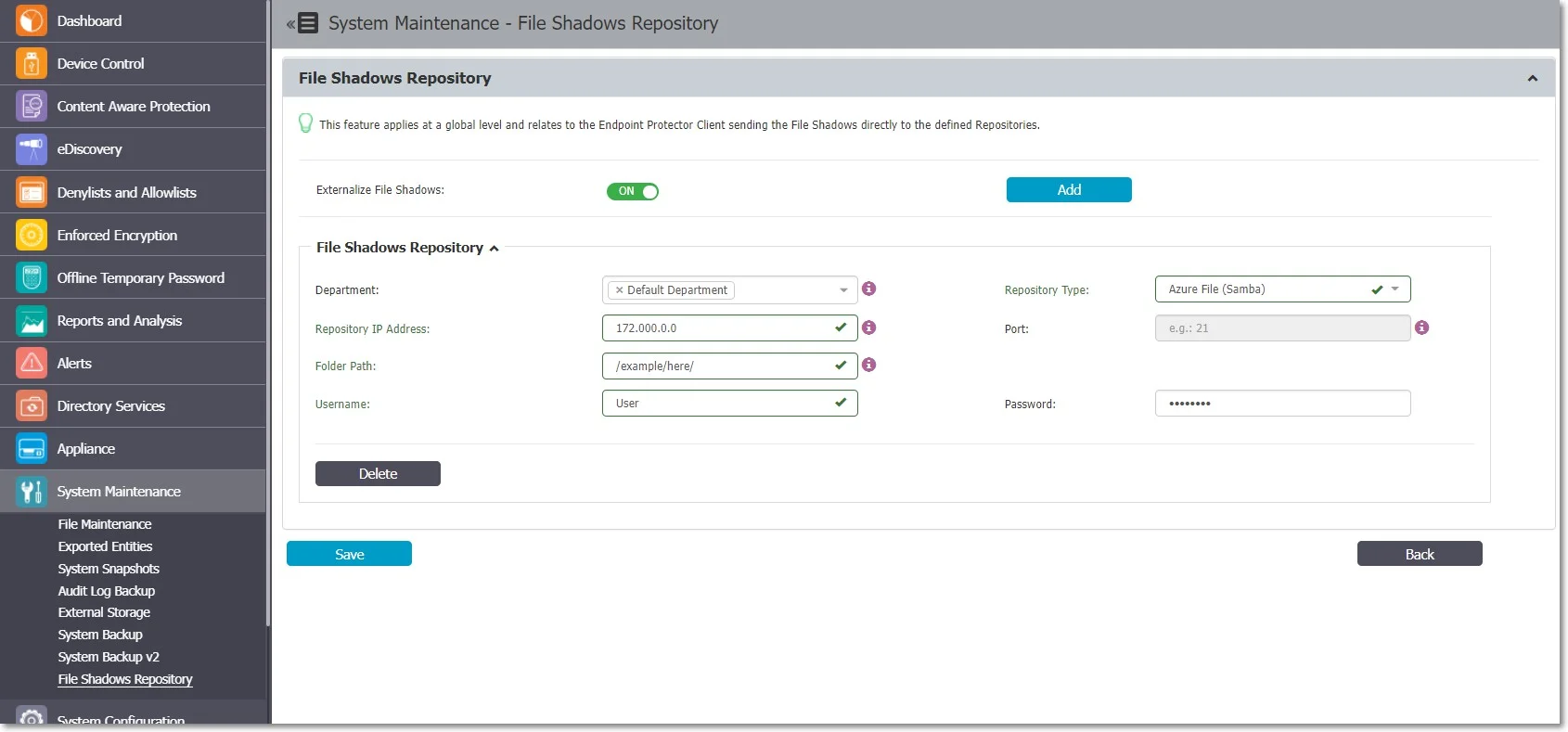 Enable the Endpoint Protector Client to send File Shadows directly