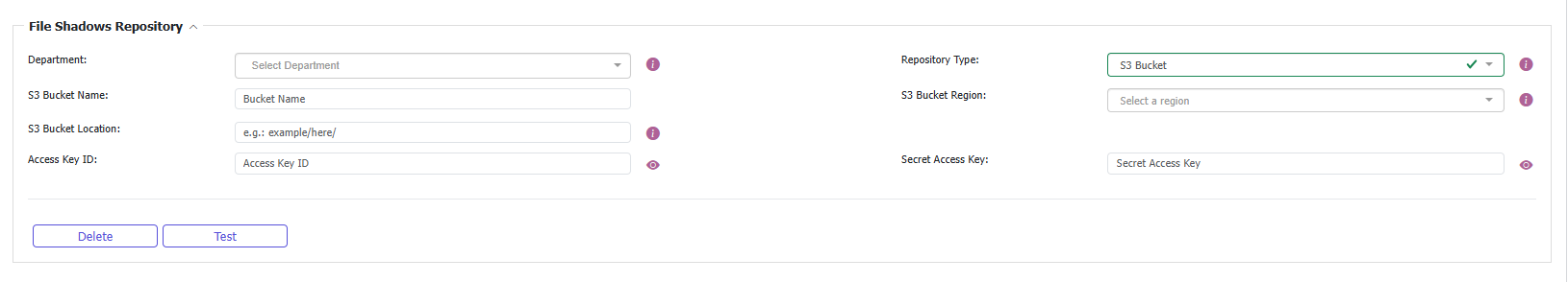 S3 Bucket File Shadow Repository