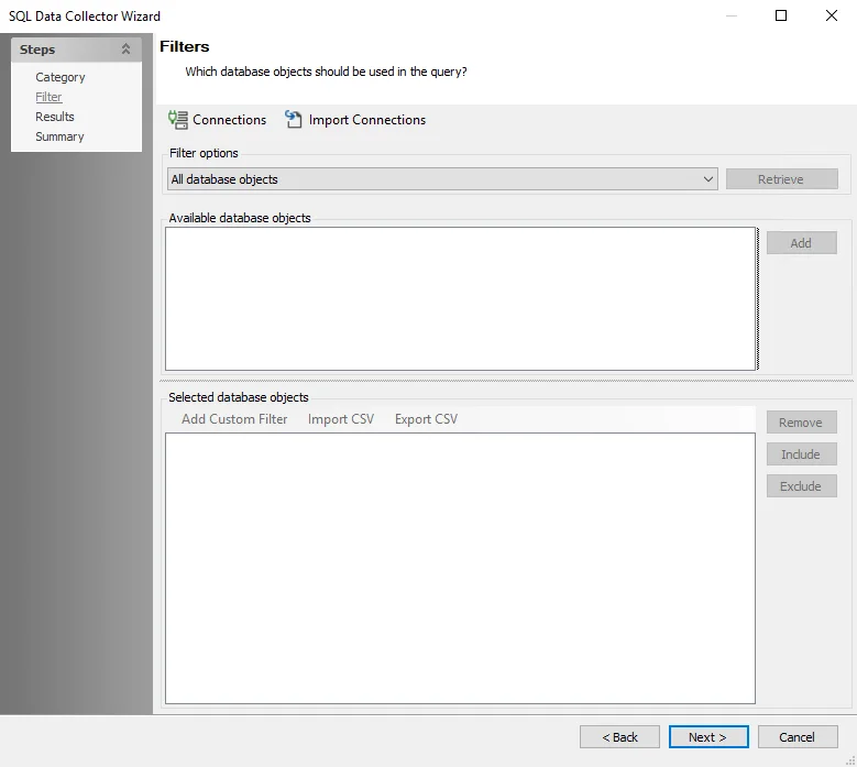 SQL: Filter | Netwrix Product Documentation