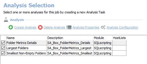 Analysis Tasks for the Box_FolderMetrics Job