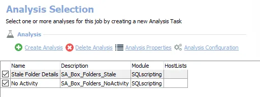 Analysis Tasks for the Box_Folders_Stale Job