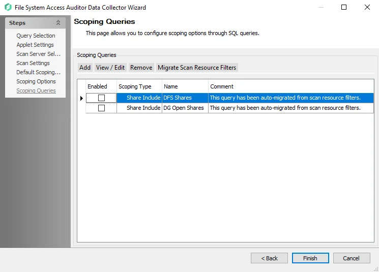 Scoping Queries