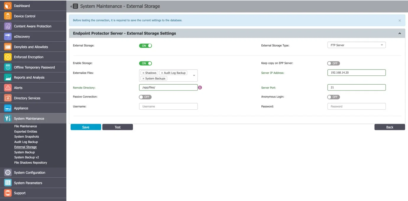 Conﬁgure an FTP Server