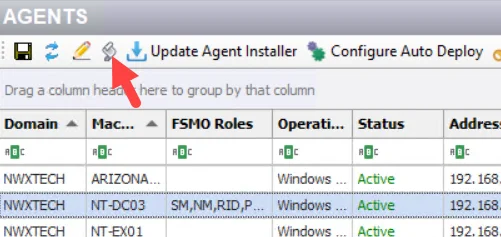 Get Agent Log icon
